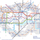 Illustration for article titled New London Tube Map Shows How Long It Takes to Walk, Not Ride a Train